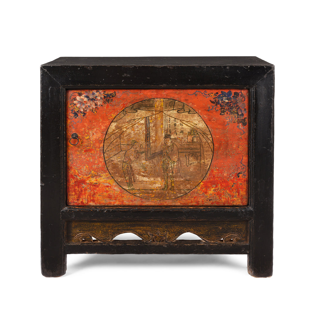 Painted Gansu Grain Store Sideboard | Indigo Antiques