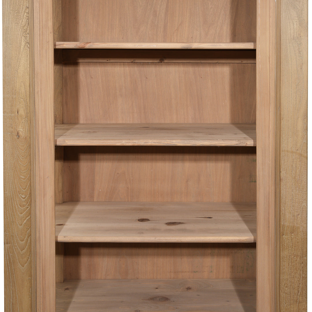 Interior Detail From Glazed Cabinet Made From Old Sunbleached Elm | Indigo Antiques