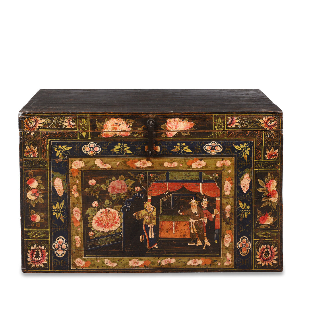 Antique Chinese Opera Chest From Shanxi | Indigo Antiques