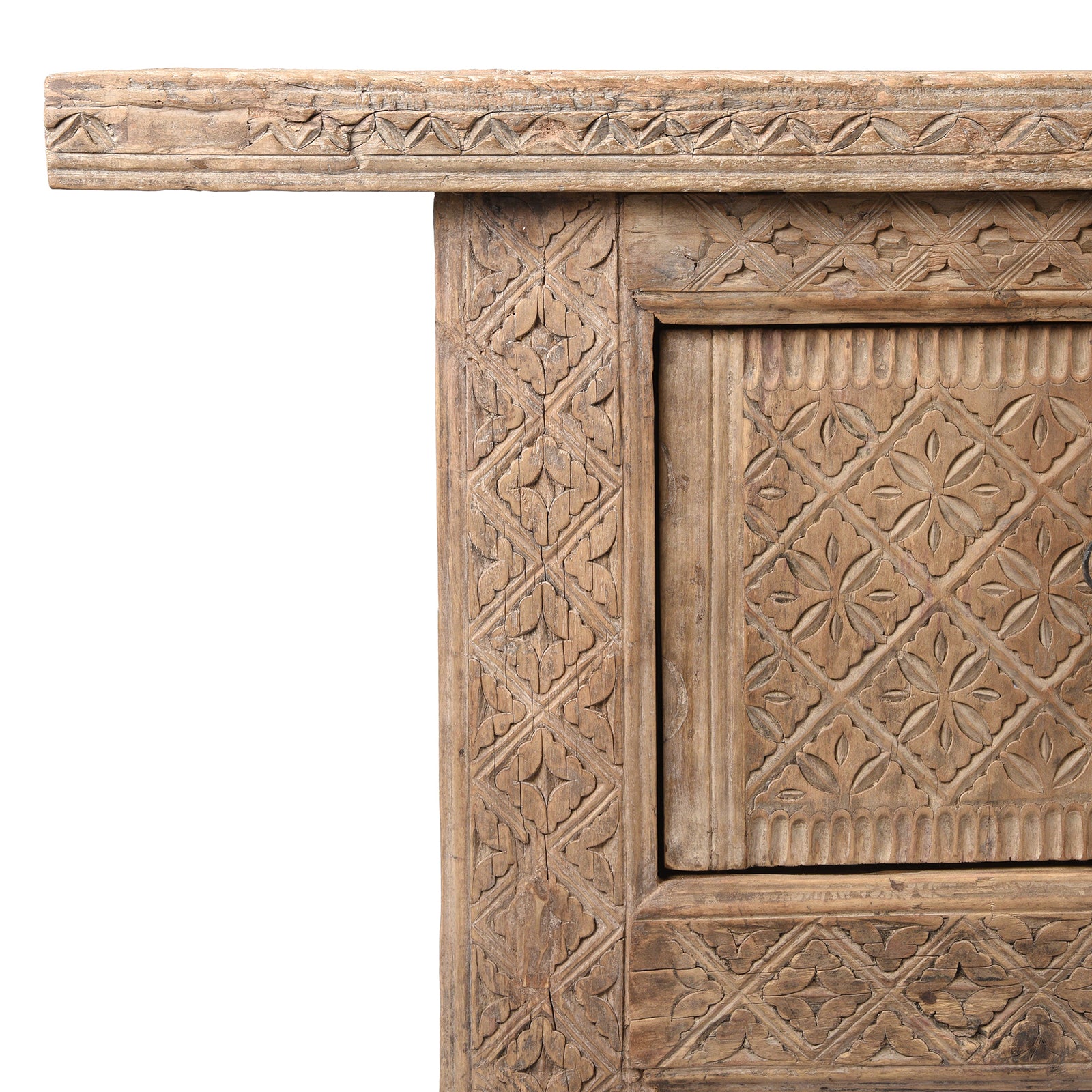 Antique Carved Low Sideboard From Xinjiang | Indigo Antiques