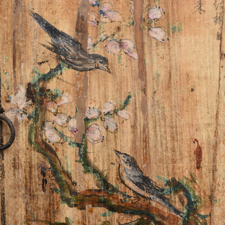 Antique Low Painted Sideboard From Shanxi / Mongolia | Indigo Antiques