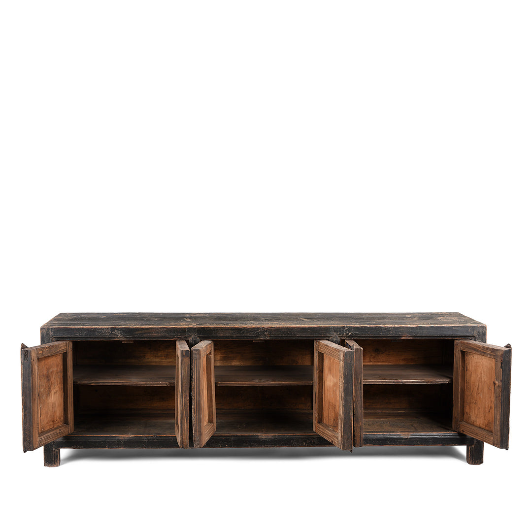 Antique Low Painted Sideboard From Shanxi / Mongolia | Indigo Antiques