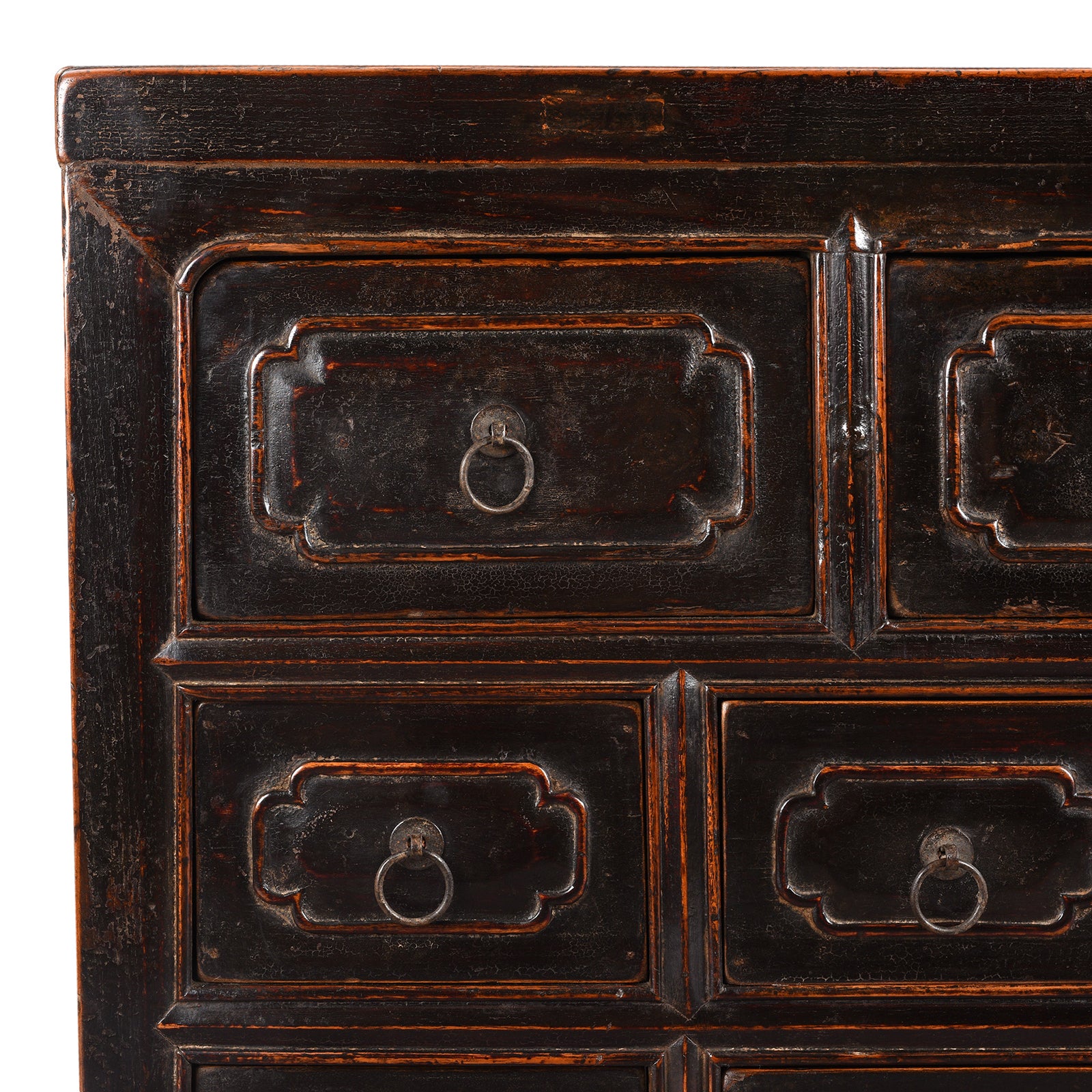 Antique Black Chest Of Drawers From Provincial Shanxi | Indigo Antiques