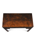 Black 3 Drawer Kneehole Desk  From Shanxi - 19th Century