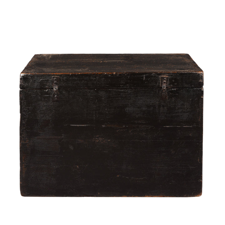 Back Of Antique Chinese Painted Opera Chest | Indigo Antiques