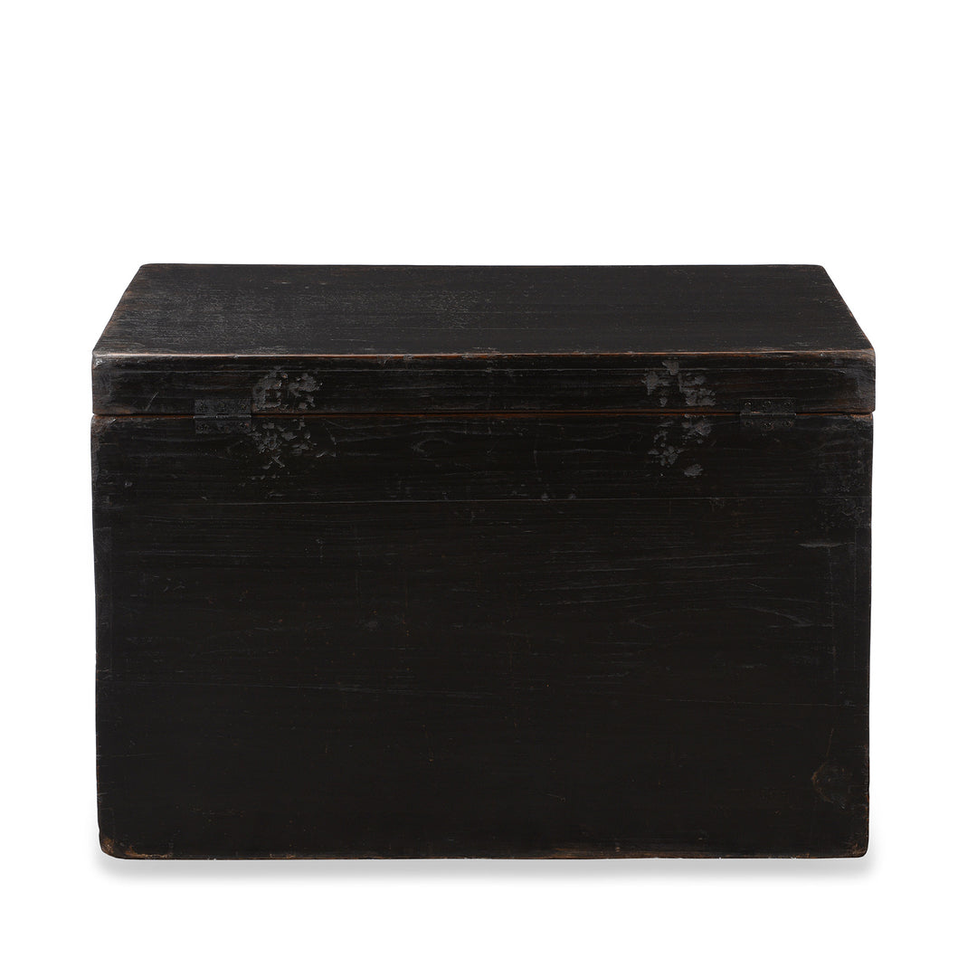 Back Of Antique Chinese Opera Chest From Shanxi | Indigo Antiques