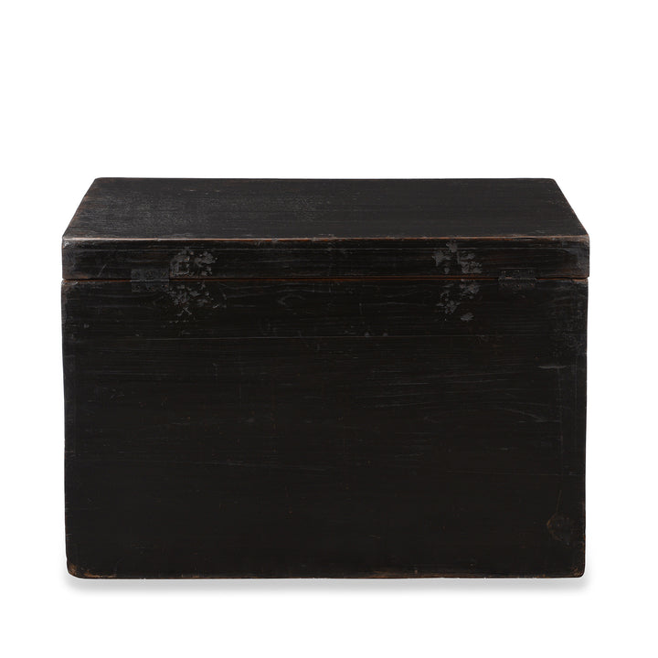 Back Of Antique Chinese Opera Chest From Shanxi | Indigo Antiques