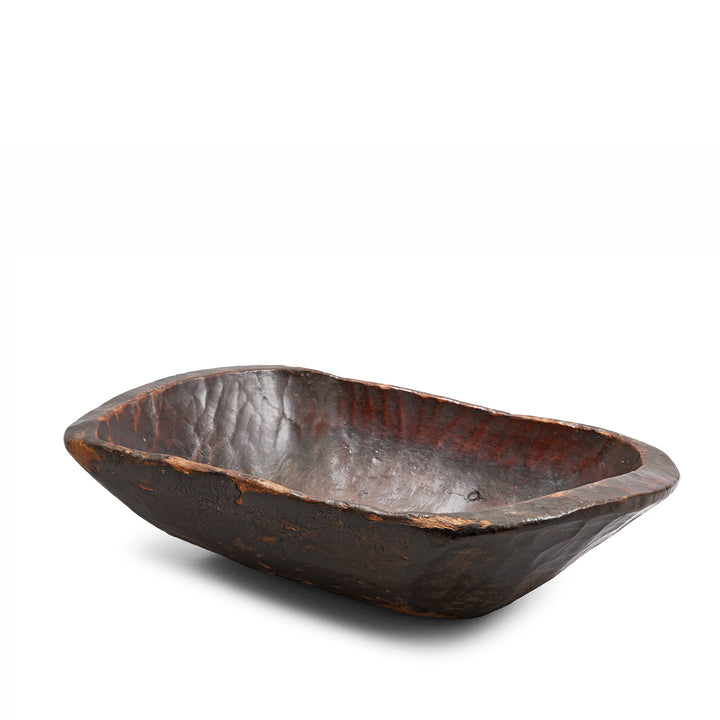 Vintage Poplar Bowl From Tibet | Indigo Antiques