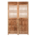 Chinese Pine Window Screen - 19th Century