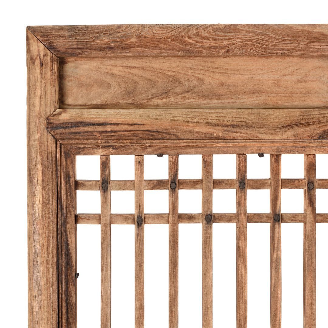 Antique Chinese Pine Window Screen Panels | Indigo Antiques