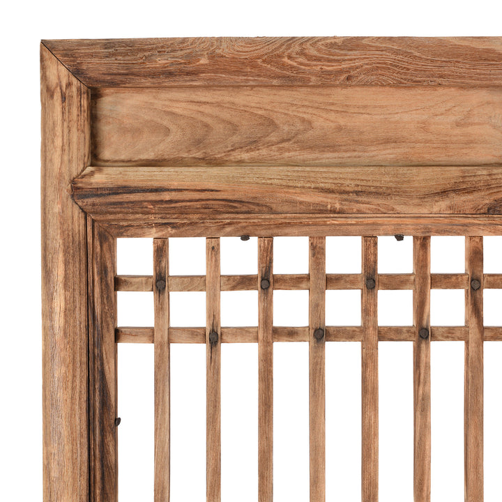 Antique Chinese Pine Window Screen Panels | Indigo Antiques