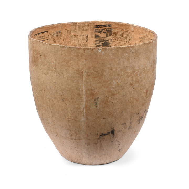 Horse Vintage Animal Design Papier Mache Bins From Shanxi | Indigo Antiques