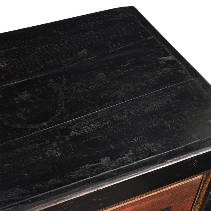 Antique Painted Sideboard From Gansu | Indigo Antiques