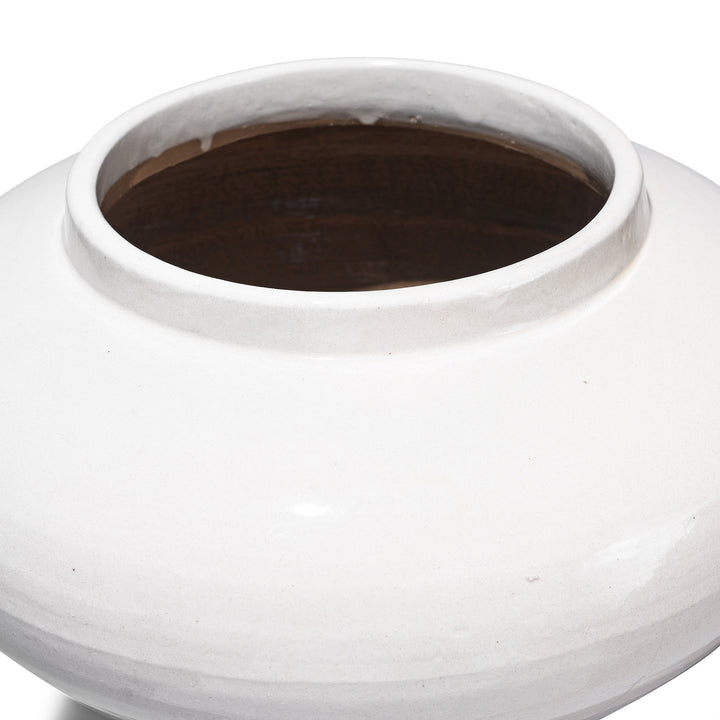 Interior Of Song Dynasty Style White Porcelain Flower Vase | Indigo Antiques