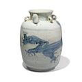 Provincial Ming Style Blue & White Porcelain Dragon Wine Jar | Indigo Antiques