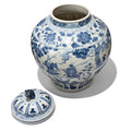 Blue & White Porcelain Baluster Jar - Story of Guiguzi