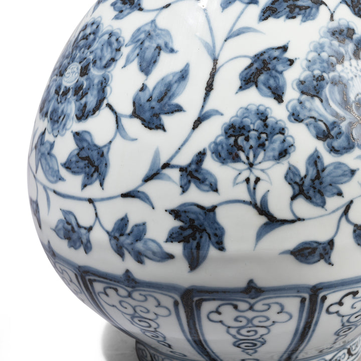 Reproduction Chinese Blue & White Porcelain Yuhuchunping Vase | Indigo Antiques