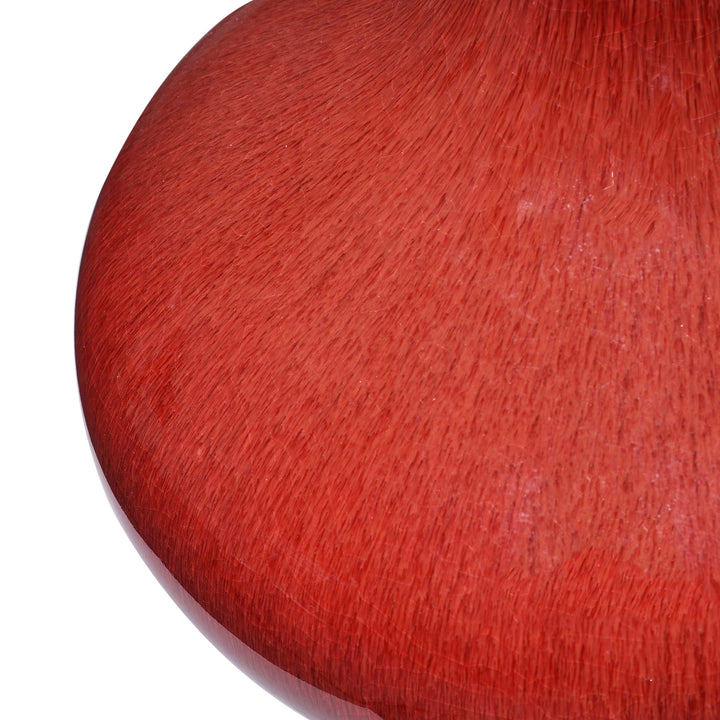 Glaze Detail From Sang De Boeuf Porcelain Tianqiuping Vase - Large | Indigo Antiques