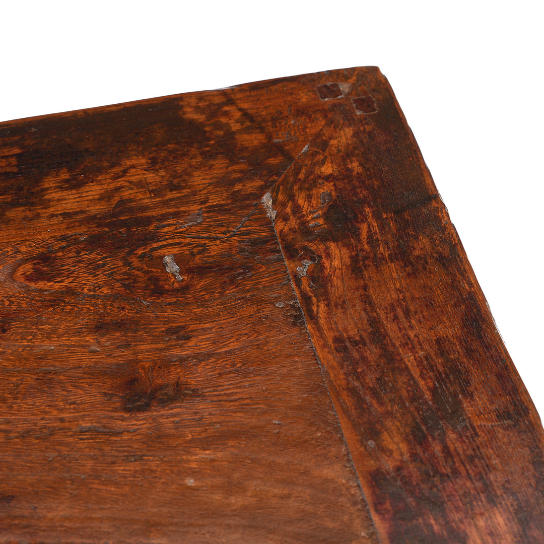 Surface Detail From Chinese Elm Side Table | Indigo Antiques