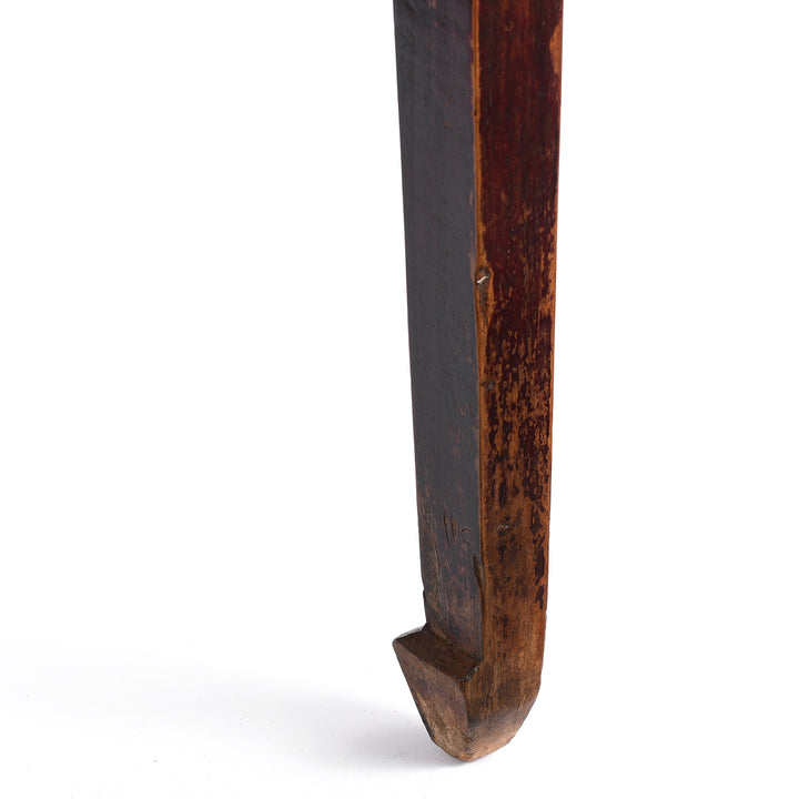 Leg Detail From Chinese Elm Side Table | Indigo Antiques