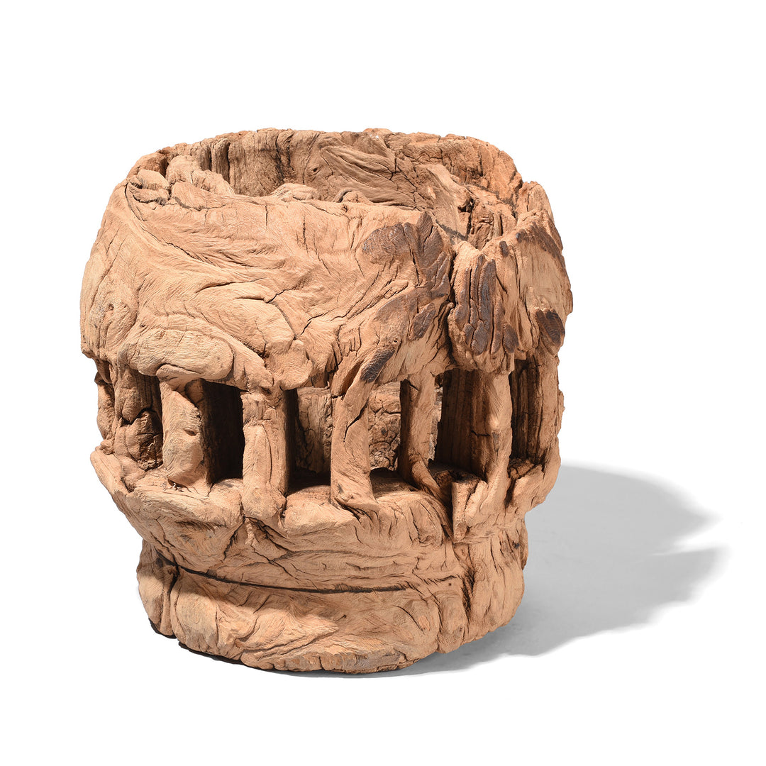 Antique Elm Wheel Hub From Shanxi | Indigo Antiques