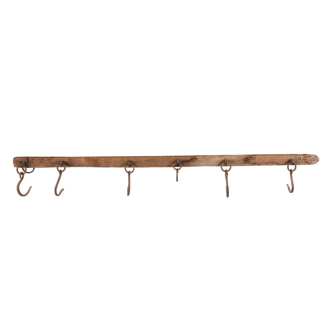 Back Of Antique Farmers Tack Rack From Shanxi | Indigo Antiques