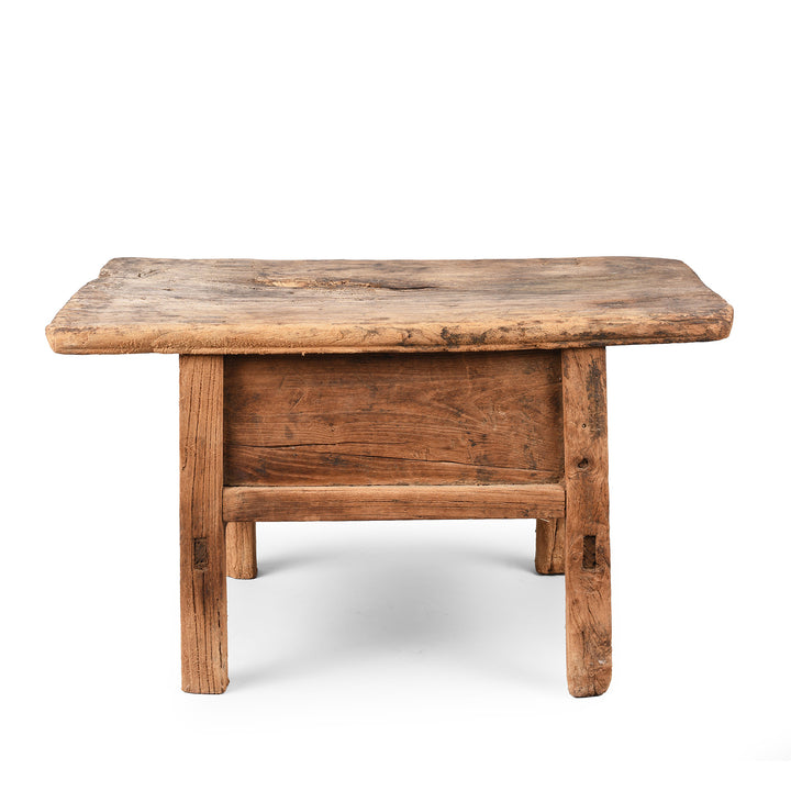 Back Of Antique Compact Chinese Coffee Table From Shanxi | Indigo Antiques