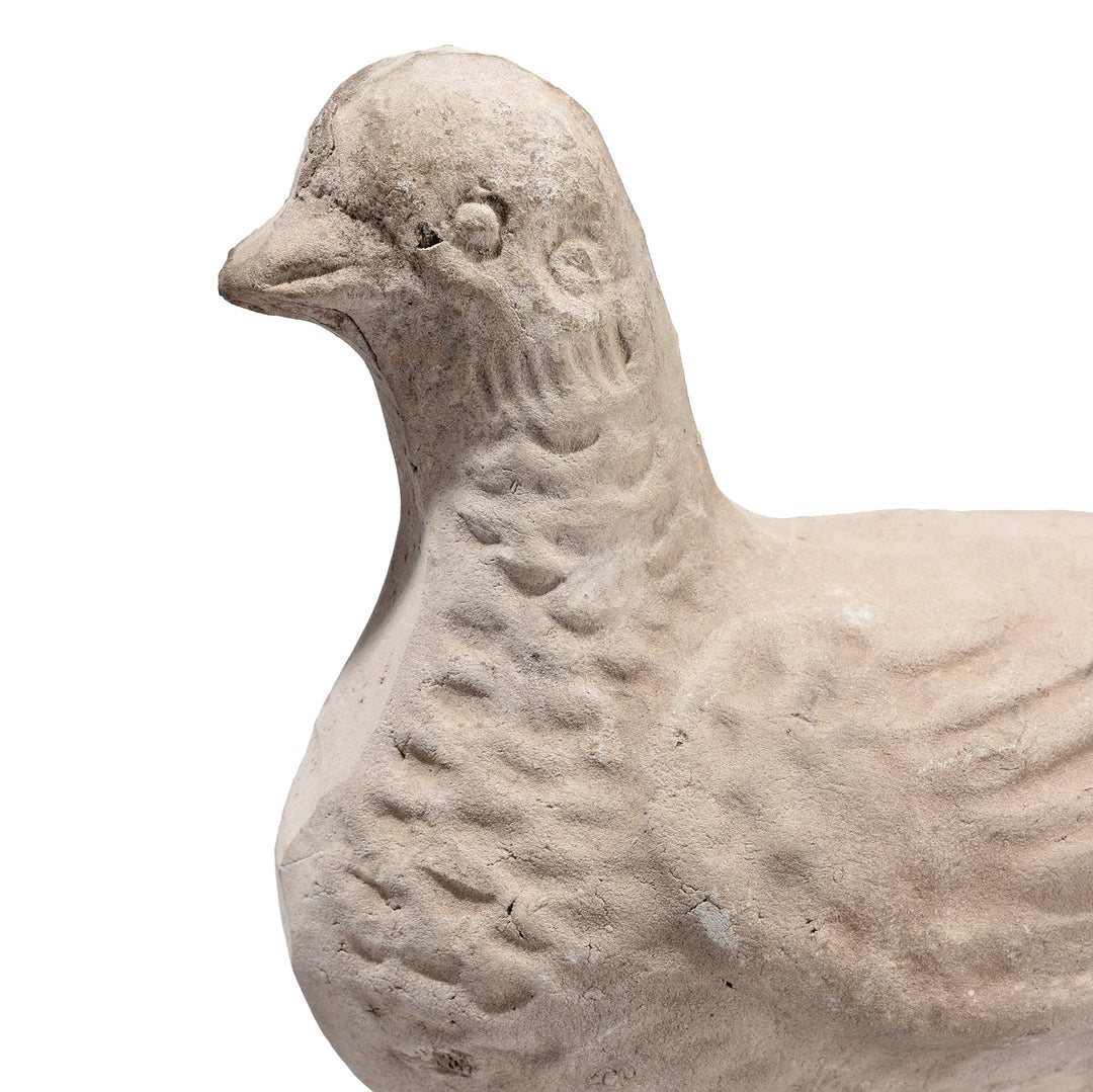 Detail From Antique Terracotta Dove Roof Finials | Indigo Antiques