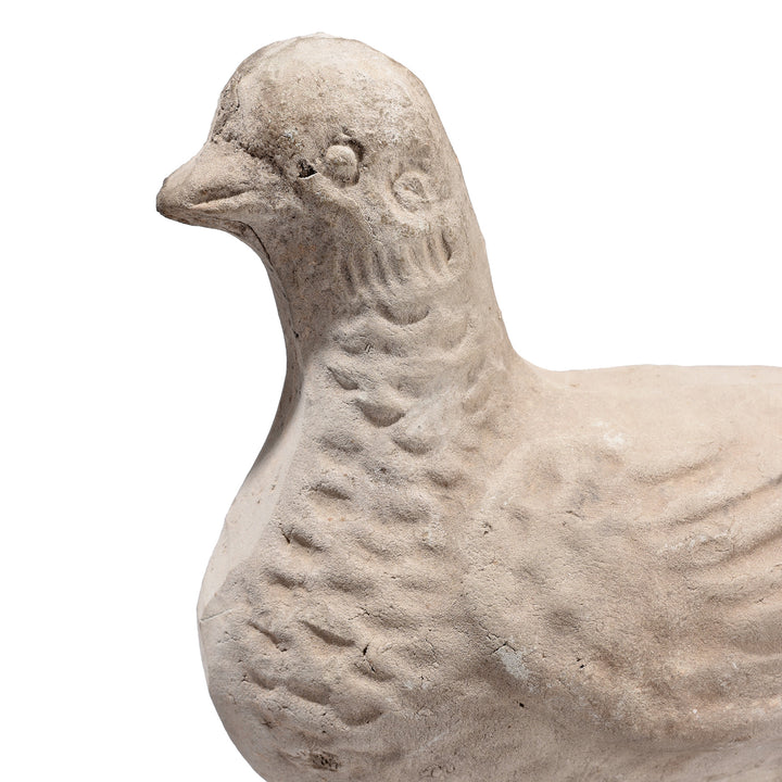 Detail From Antique Terracotta Dove Roof Finials | Indigo Antiques