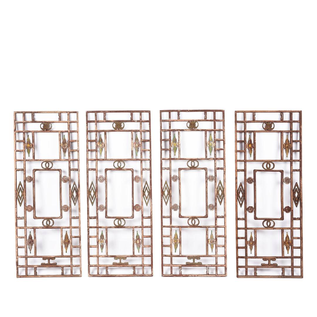 Antique Chinese Pine Window Screen From Shanxi | Indigo Antiques