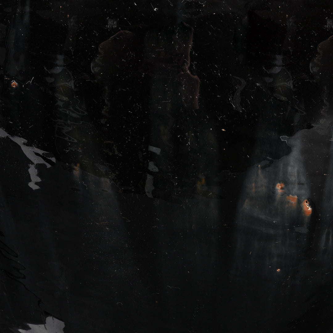 Glaze Detail From Antique Black Glazed Stoneware Cizhou Wine Jar | Indigo Antiques