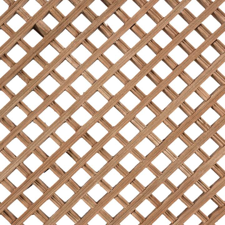 Lattice Detail From Old Yumu Elm Lattice Window Screen - 19thC | Indigo Antiques