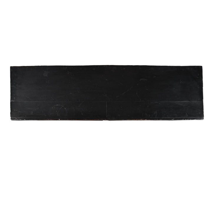 Top Down View Of Antique Chinese Painted Gansu Grain Store Sideboard