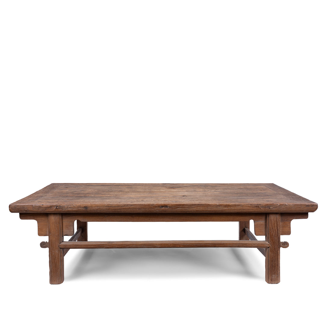 Other SIde Of Antique Chinese Elm Coffee Table