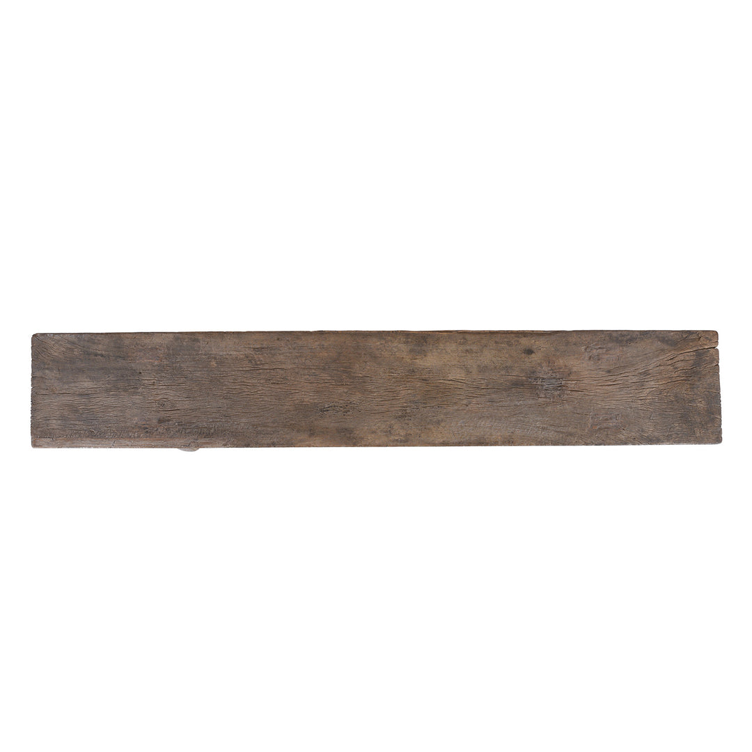 Top Down View Of Antique Chinese Spring Bench