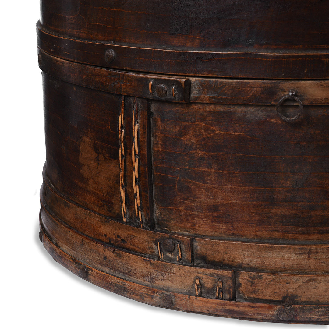 Detail From Antique Chinese Willow Food Container | Indigo Antiques
