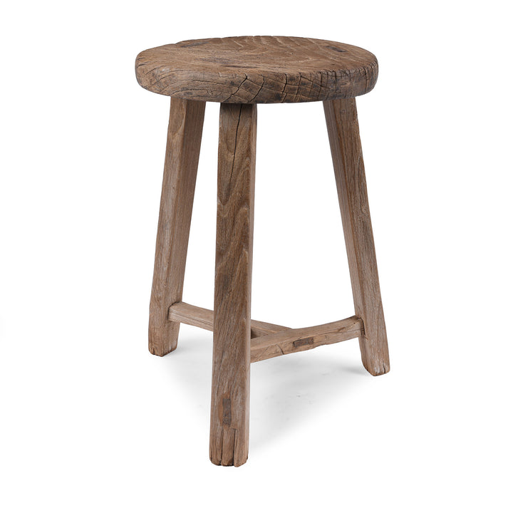 Antique Chinese Farmers Milking Stool | Indigo Antiques