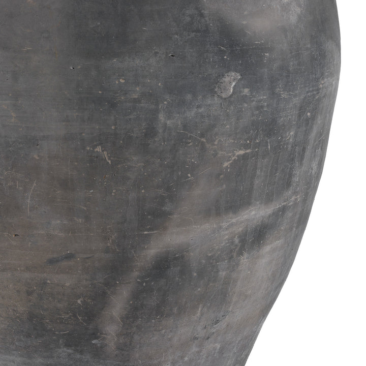 Detail From Large Chinese Terracotta Storage Jar Planter | Indigo Antiques