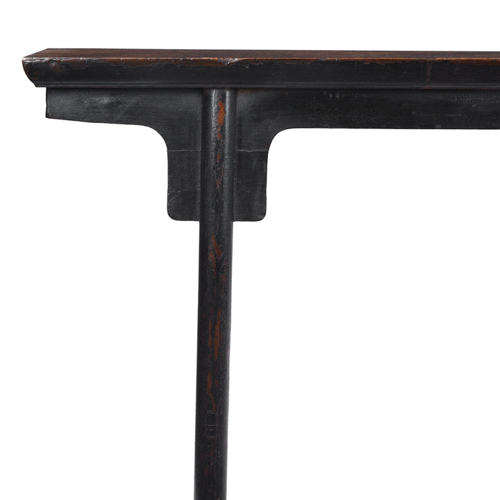 Corner Detail From Antique Chinese Altar Table | Indigo Antiques