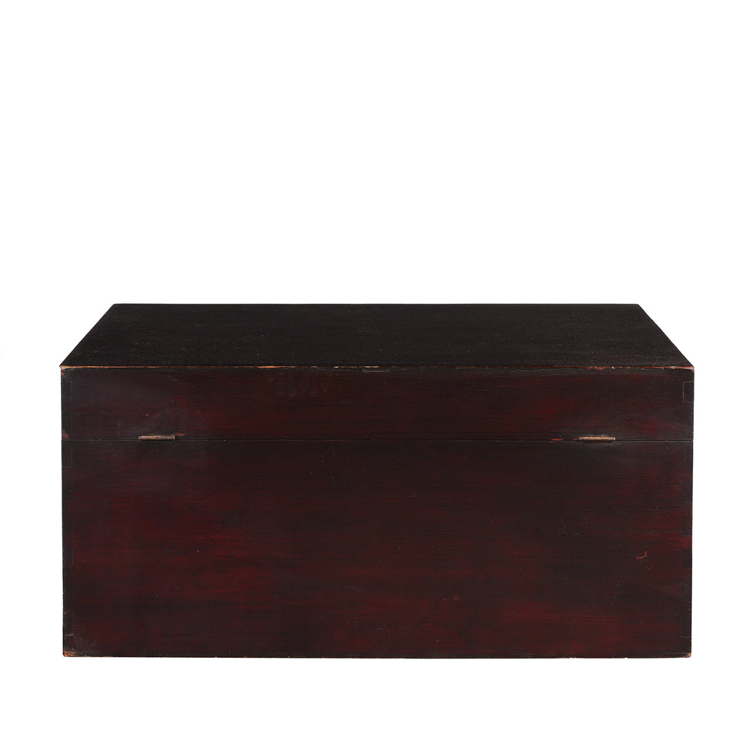 Back of Antique Chinese Camphor Chest From Tianjin | Indigo Antiques