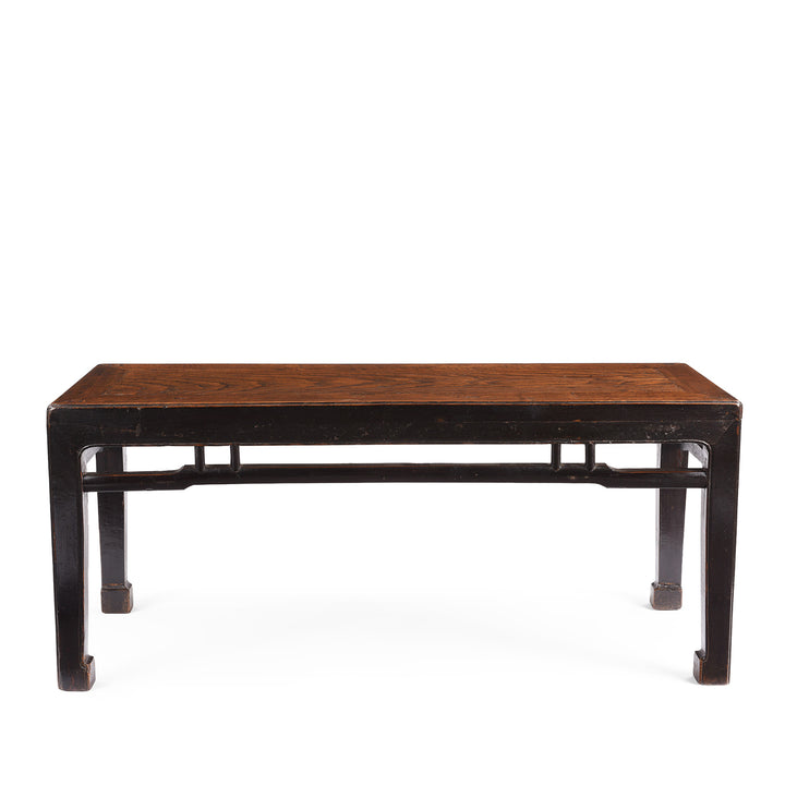 Antique Red Elm Bench / Coffee Table From Jiangsu | Indigo Antiques