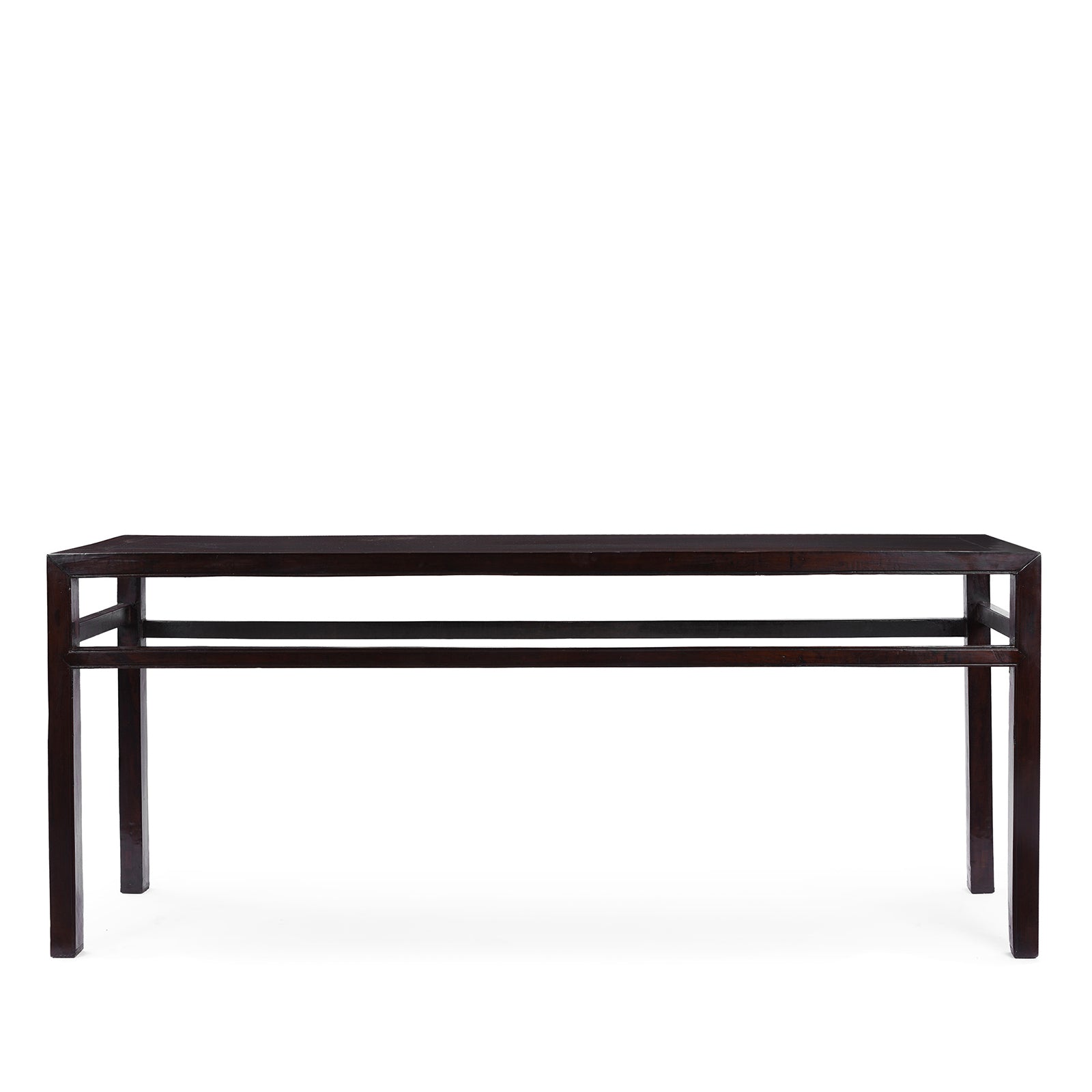 Other Side Of Antique Chinese Walnut Console Table | Indigo Antiques