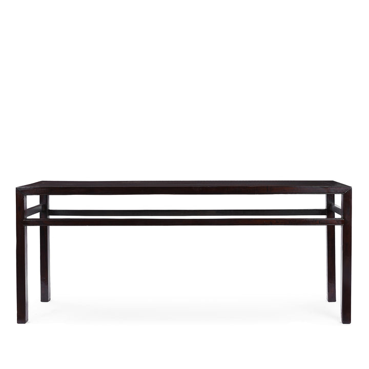 Other Side Of Antique Chinese Walnut Console Table | Indigo Antiques