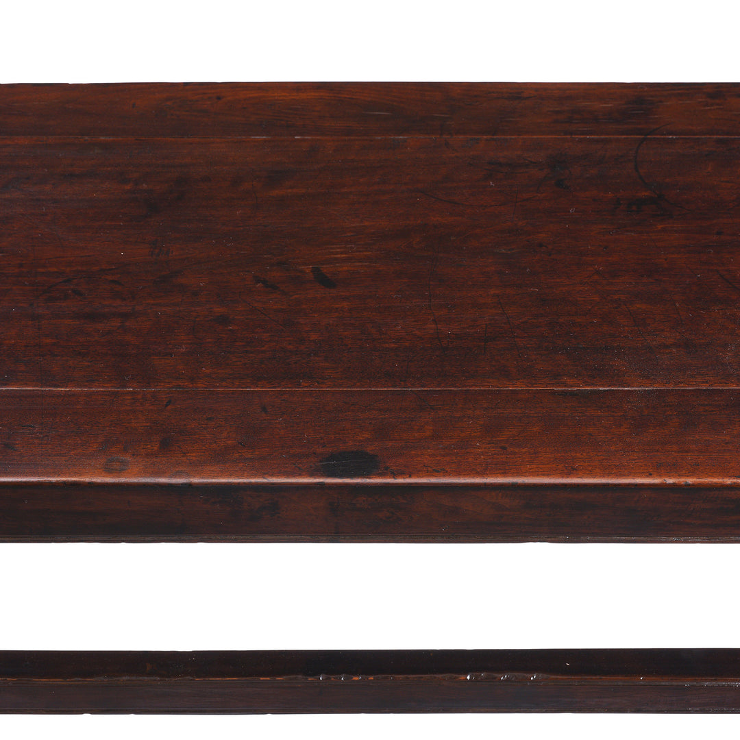 Surface Detail From Antique Chinese Walnut Console Table | Indigo Antiques