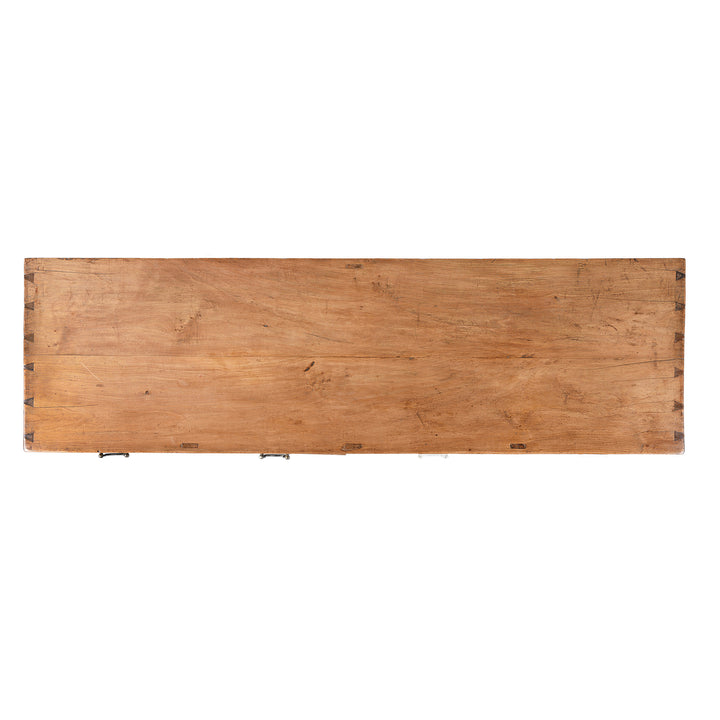 Top Down View Of Antique Chinese Catalpa Kang Table | Indigo Antiques
