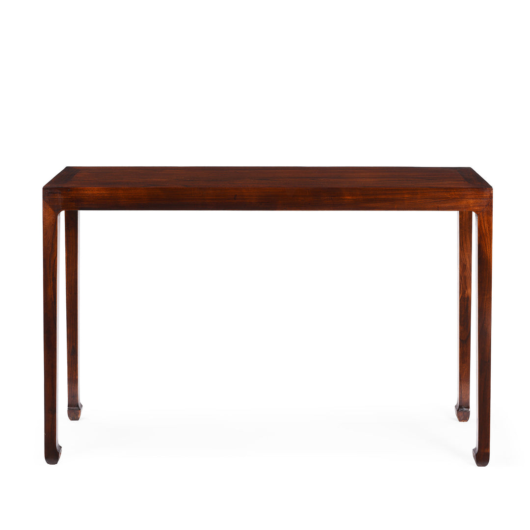 Console Table Made From Old Elm - Ming Style | Indigo Antiques