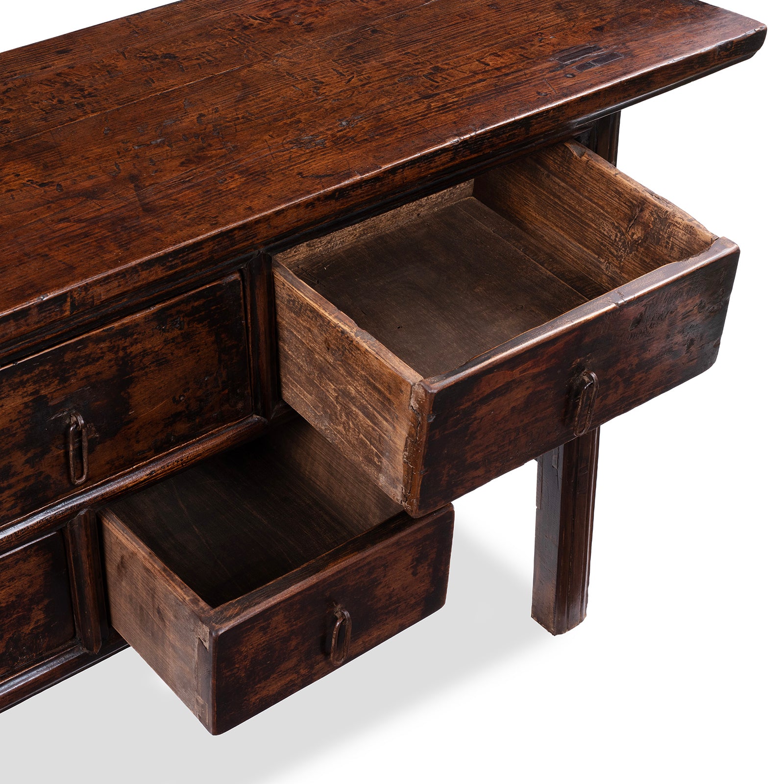 Chinese Black Lacquer Console Table – 19th Century