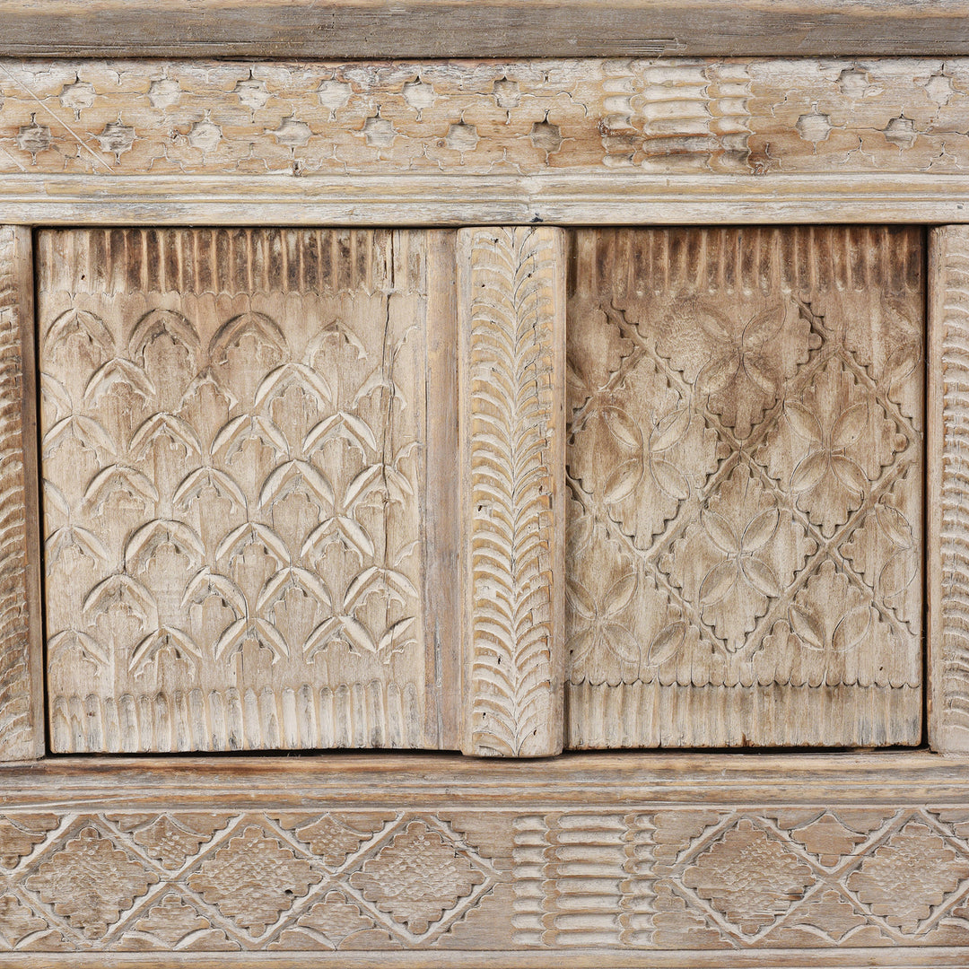 Carved Door Panels From Antique Chinese Carved Low Sideboard From Xinjiang | Indigo Antiques