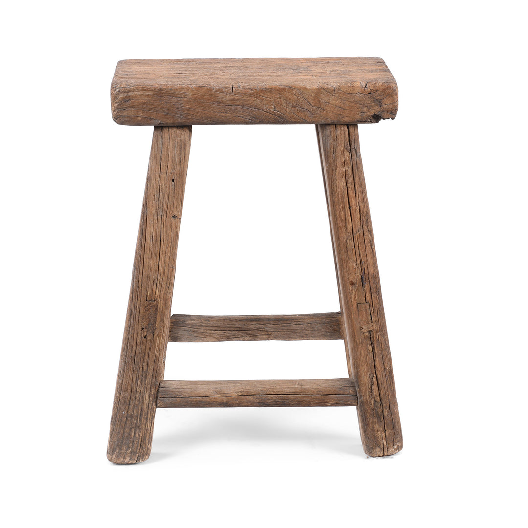 Chinese Elm Saddle Stool From Shanxi - 19thC | Indigo Antiques
