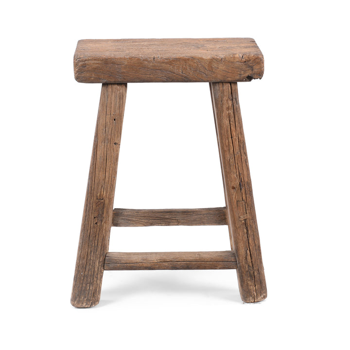 Chinese Elm Saddle Stool From Shanxi - 19thC | Indigo Antiques